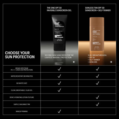 Allies of Skin THE ONE SPF 50 Invisible Sunscreen Gel 50ml