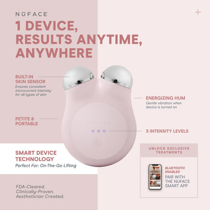 NuFACE Mini+ Starter Kit - Sandy Rose