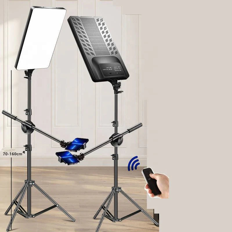 LED Panel Light Kit with Tripod Stand