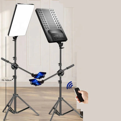 LED Panel Light Kit with Tripod Stand
