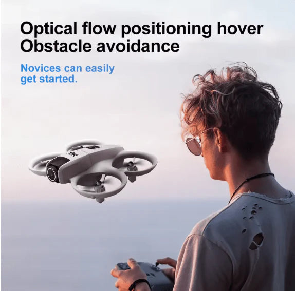 Optical Flow Dual‑Camera Drone