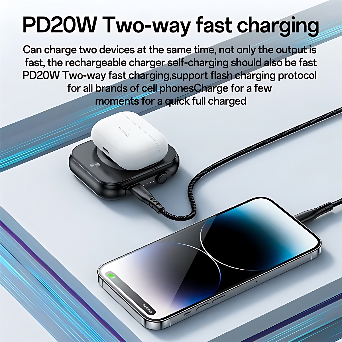 Power Bank Magnetic Phone