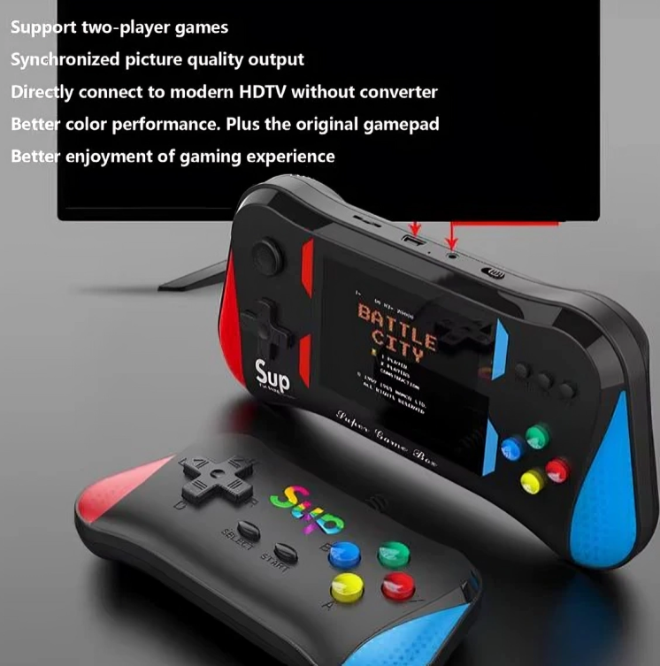 Retro Handheld Video Game Console