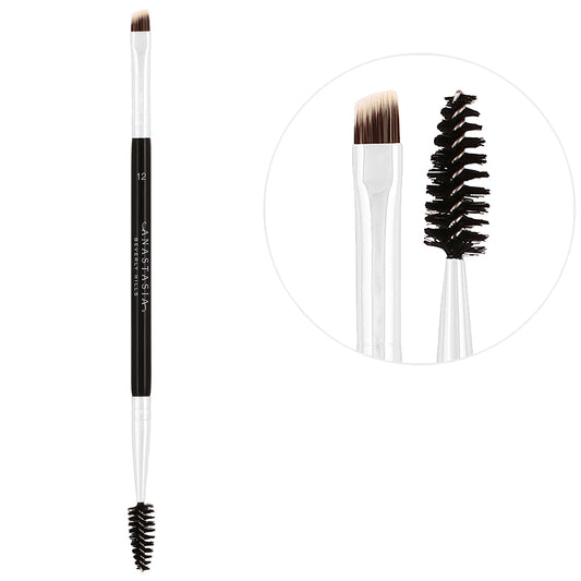 Brush 12 Dual-Ended Firm Angled Brush