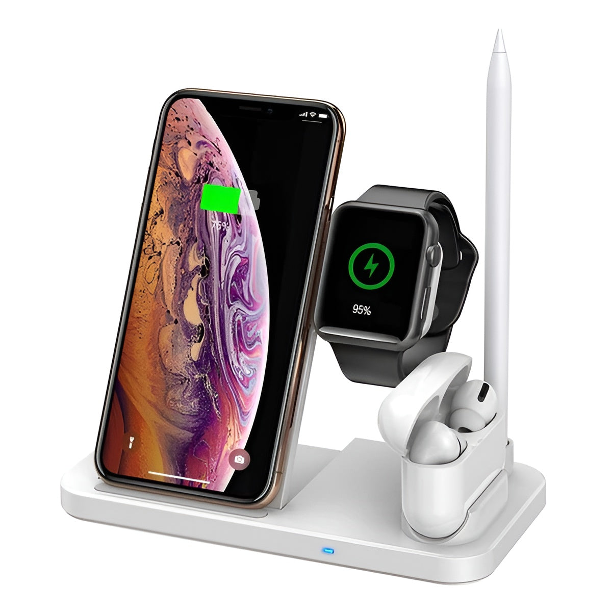 Three-in-one Wireless Charger Portable Folding